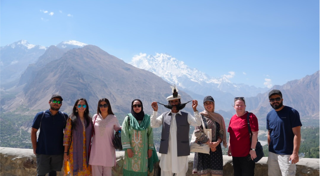 two women entrepreneurs running a women-led ethical travel business